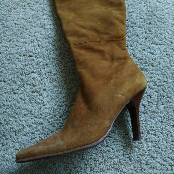 ALDO SUEDE KNEE HIGH BOOTS - Picture 5 of 9